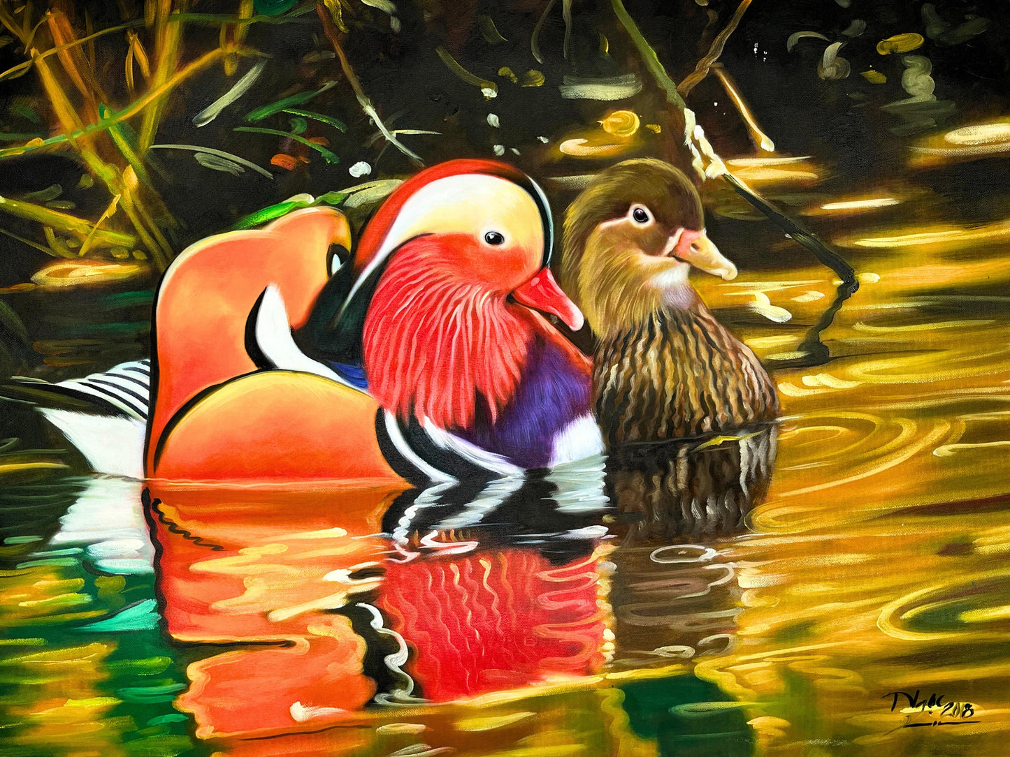 Duck couple